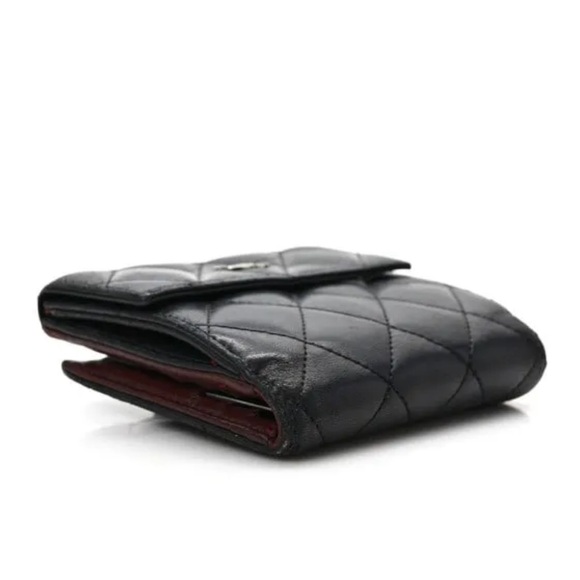 Chanel Lambskin Quilted Compact French - Picture 7 of 9